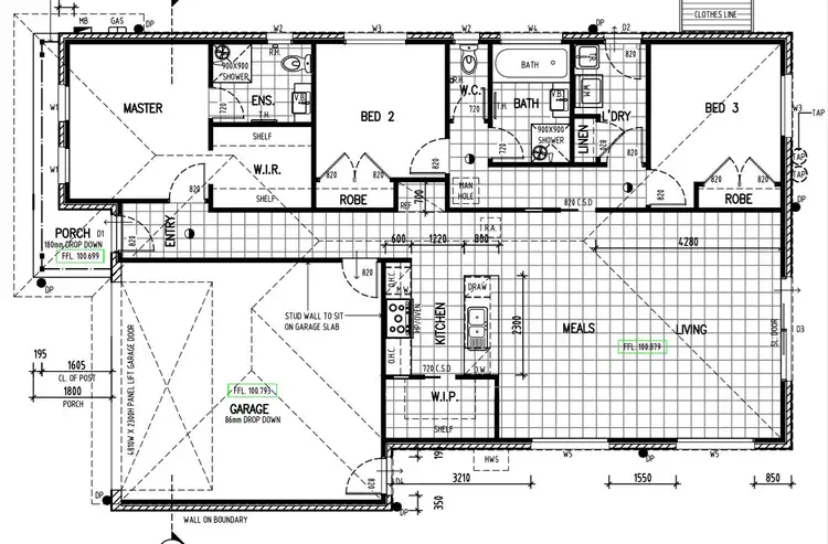 Floorplan of Homely house listing, 11 Peat Avenue, Thornhill Park VIC 3335
