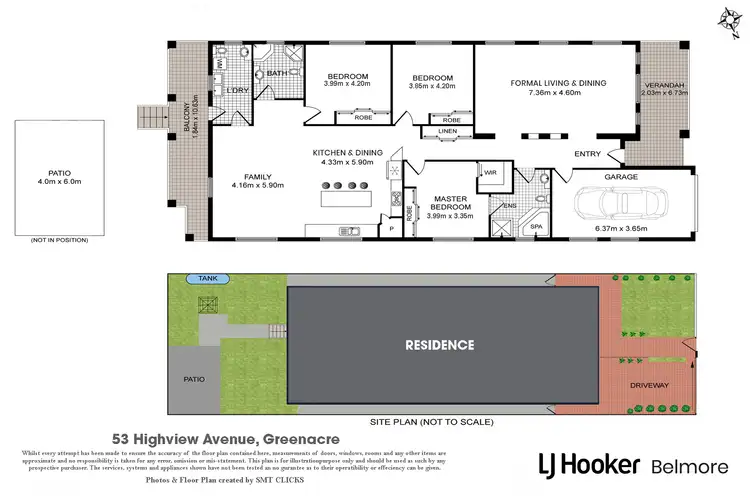 Floorplan of Homely house listing, 53 Highview Avenue, Greenacre NSW 2190