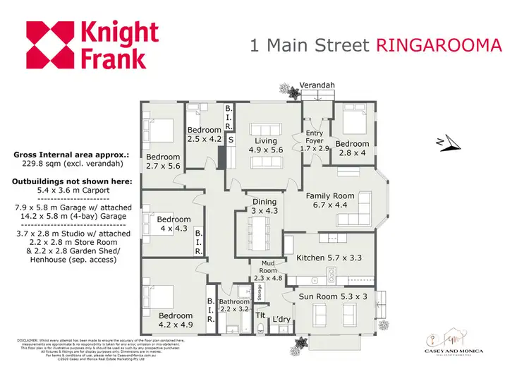 Floorplan of Homely house listing, 1 Main Street, Ringarooma TAS 7263