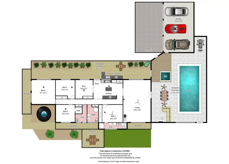 Floorplan of Homely house listing, 112 Adelaide Place, Currency Creek SA 5214