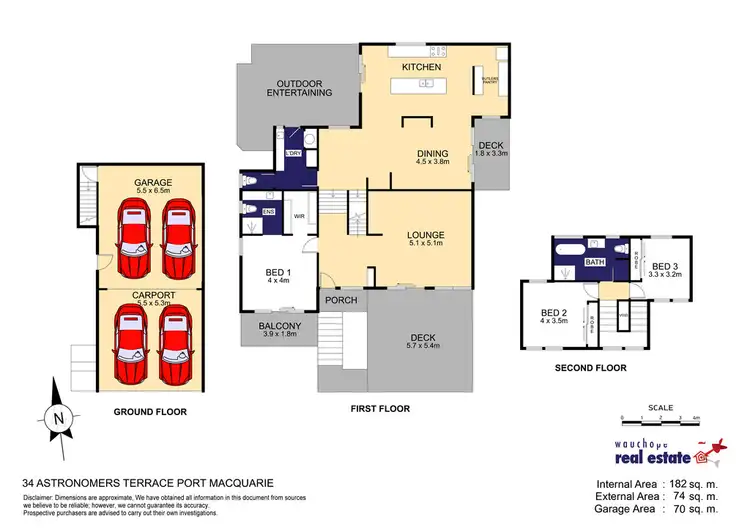 Floorplan of Homely house listing, 34 Astronomers Terrace, Port Macquarie NSW 2444