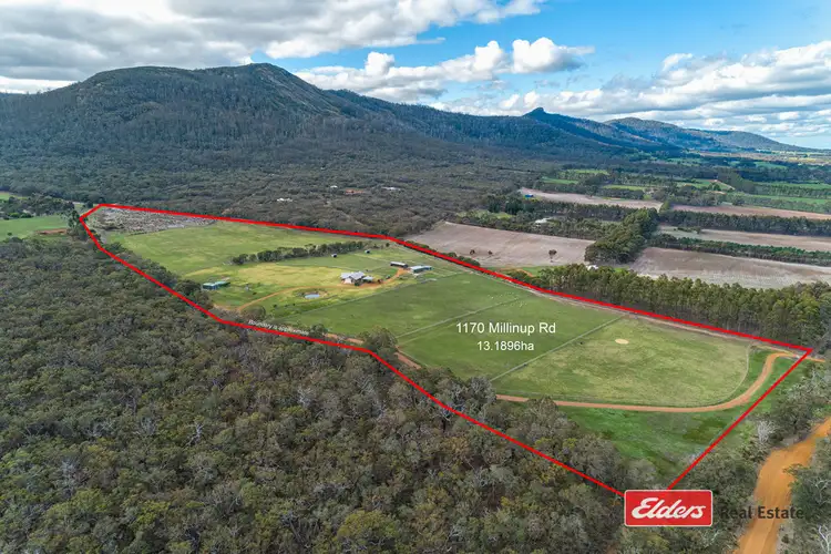 Floorplan of Homely rural property listing, 1170 Millinup Road, Porongurup WA 6324