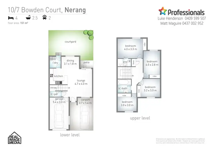 Floorplan of Homely unit listing, 10/7 Bowden Court, Nerang QLD 4211