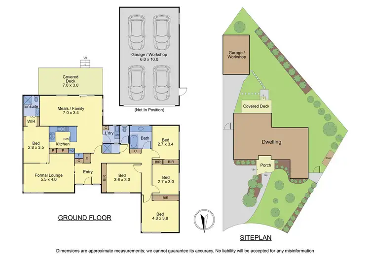 Floorplan of Homely house listing, 10 Teak Court, Boronia VIC 3155