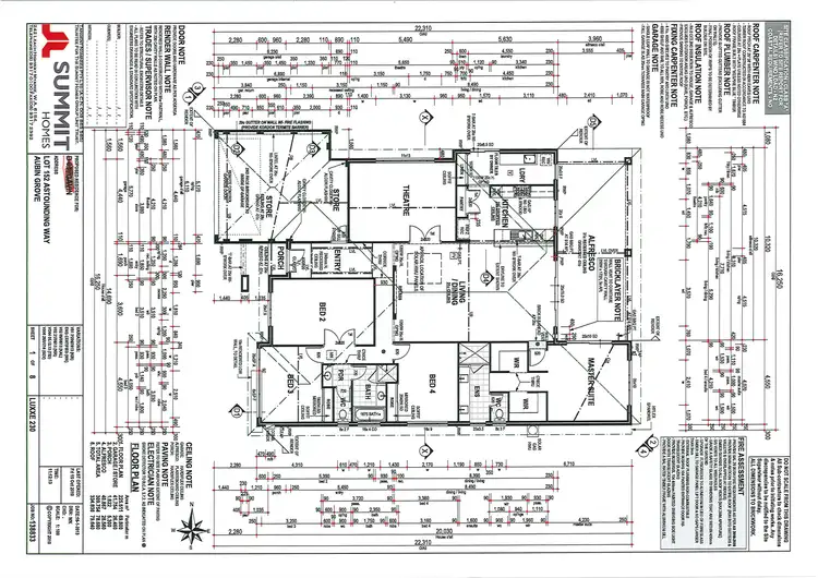 Floorplan of Homely house listing, 23 Astounding Way, Aubin Grove WA 6164