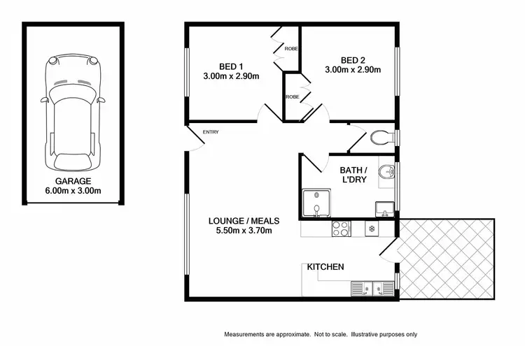 Floorplan of Homely house listing, 3/11 Glenairne Street, Wodonga VIC 3690