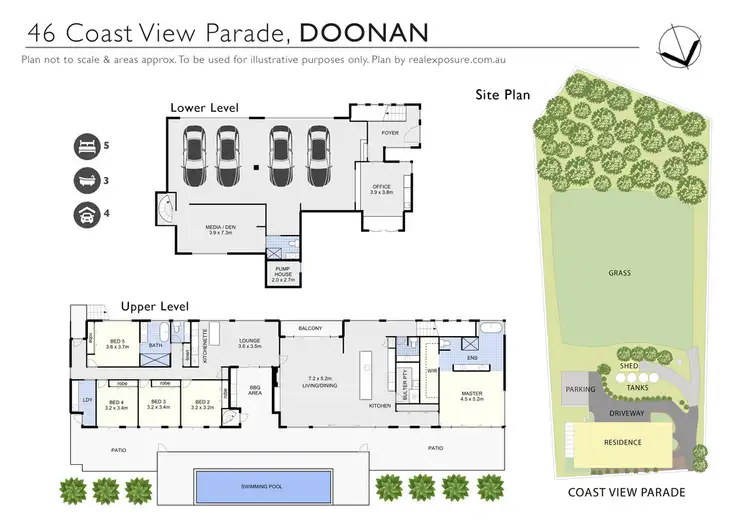 Floorplan of Homely house listing, 46 Coast View Parade, Doonan QLD 4562