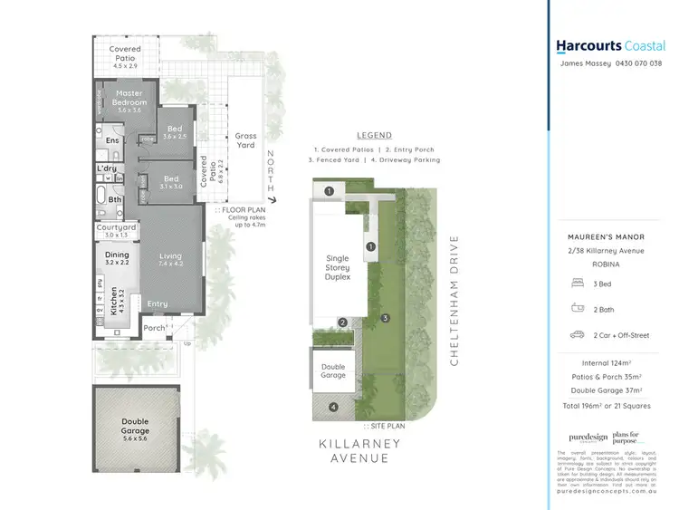 Floorplan of Homely unit listing, 2/38 Killarney Avenue, Robina QLD 4226