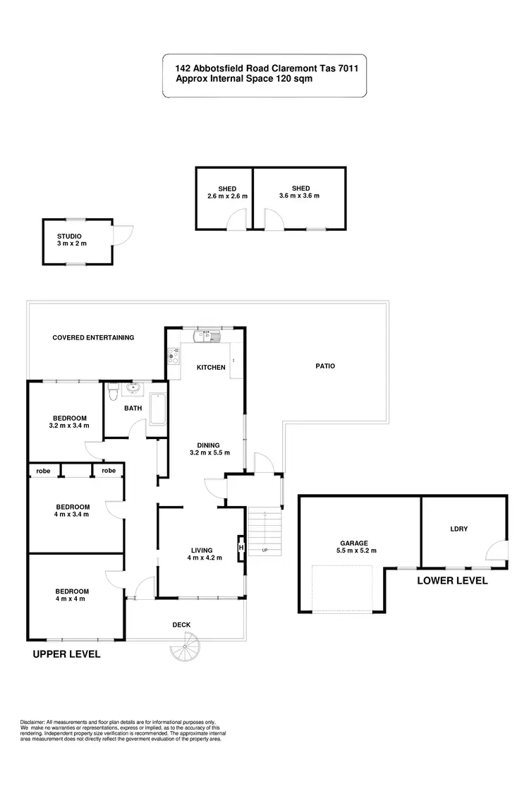 Floorplan of Homely house listing, 142 Abbotsfield Road, Claremont TAS 7011