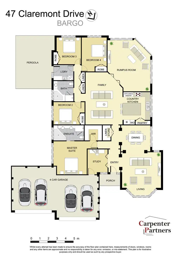 Floorplan of Homely house listing, 47 Claremont Drive, Bargo NSW 2574