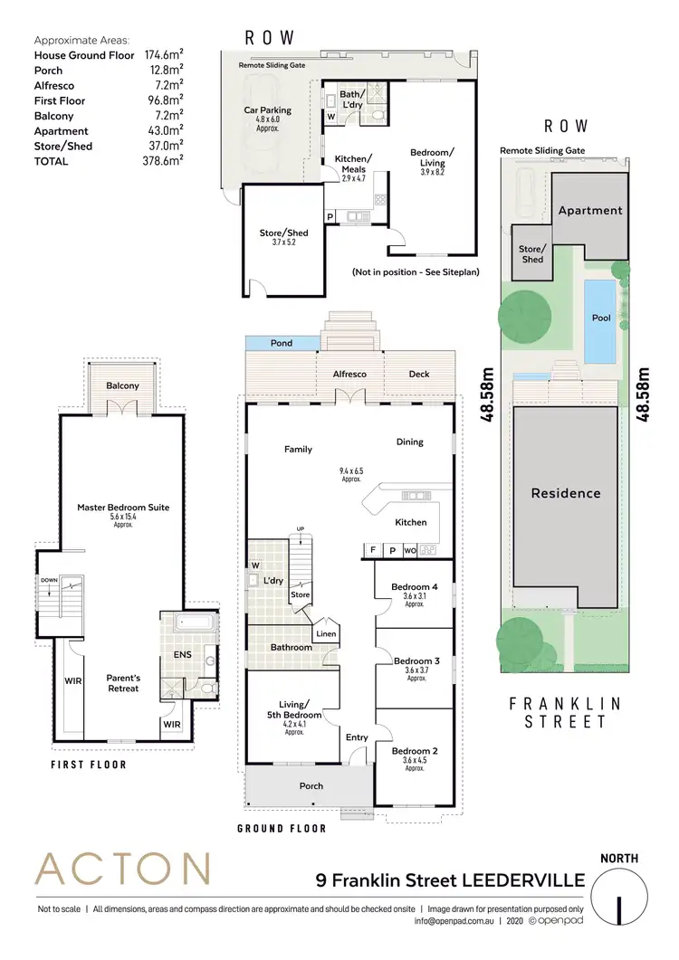 Floorplan of Homely house listing, 9 Franklin Street, Leederville WA 6007