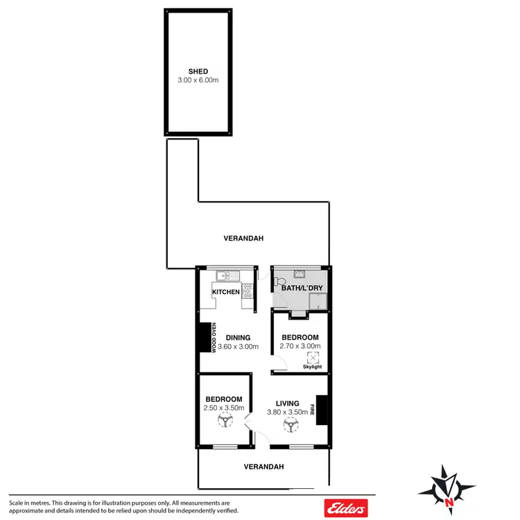 Floorplan of Homely house listing, 5 Hutchinson Street, Goolwa SA 5214