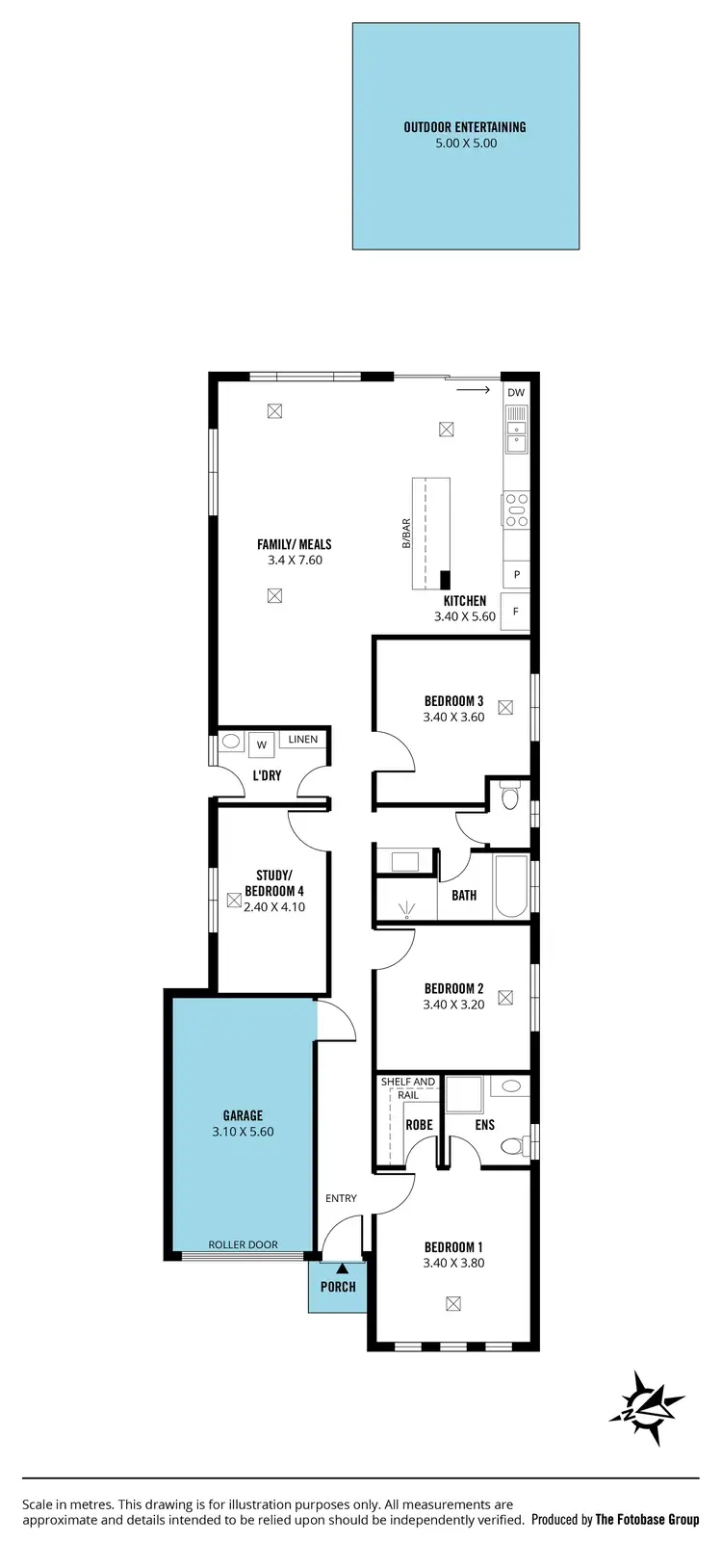 Floorplan of Homely house listing, 53 Simcoe Avenue, Seaford Meadows SA 5169