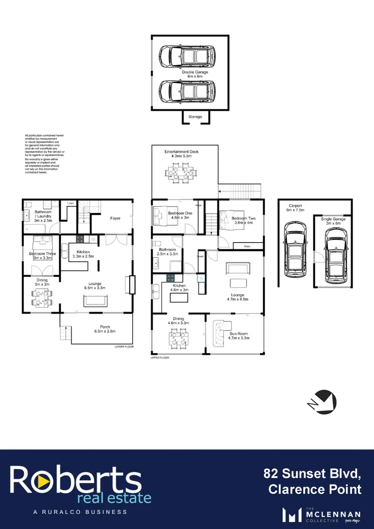 Floorplan of Homely house listing, 82 Sunset Boulevard, Clarence Point TAS 7270
