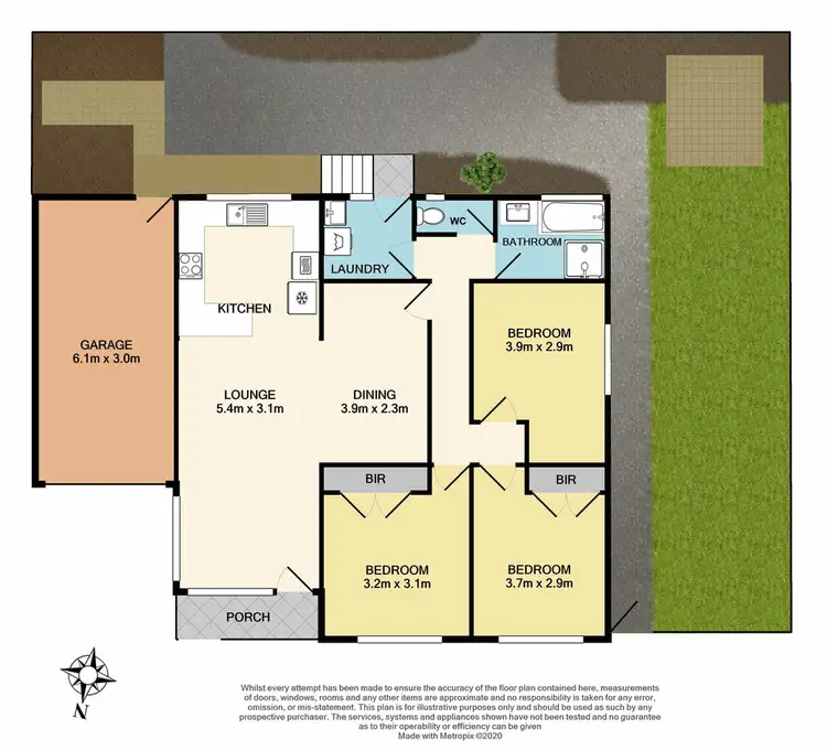 Floorplan of Homely house listing, 2/15 Newton Street, Ferntree Gully VIC 3156