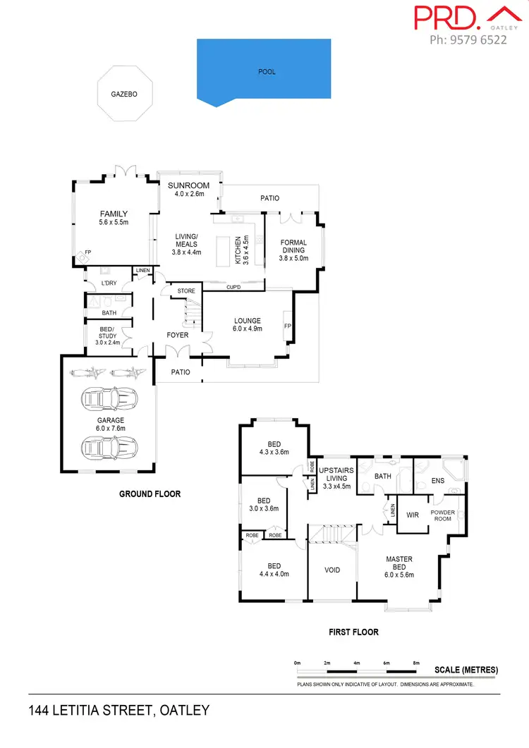 Floorplan of Homely house listing, 144 Letitia Street, Oatley NSW 2223