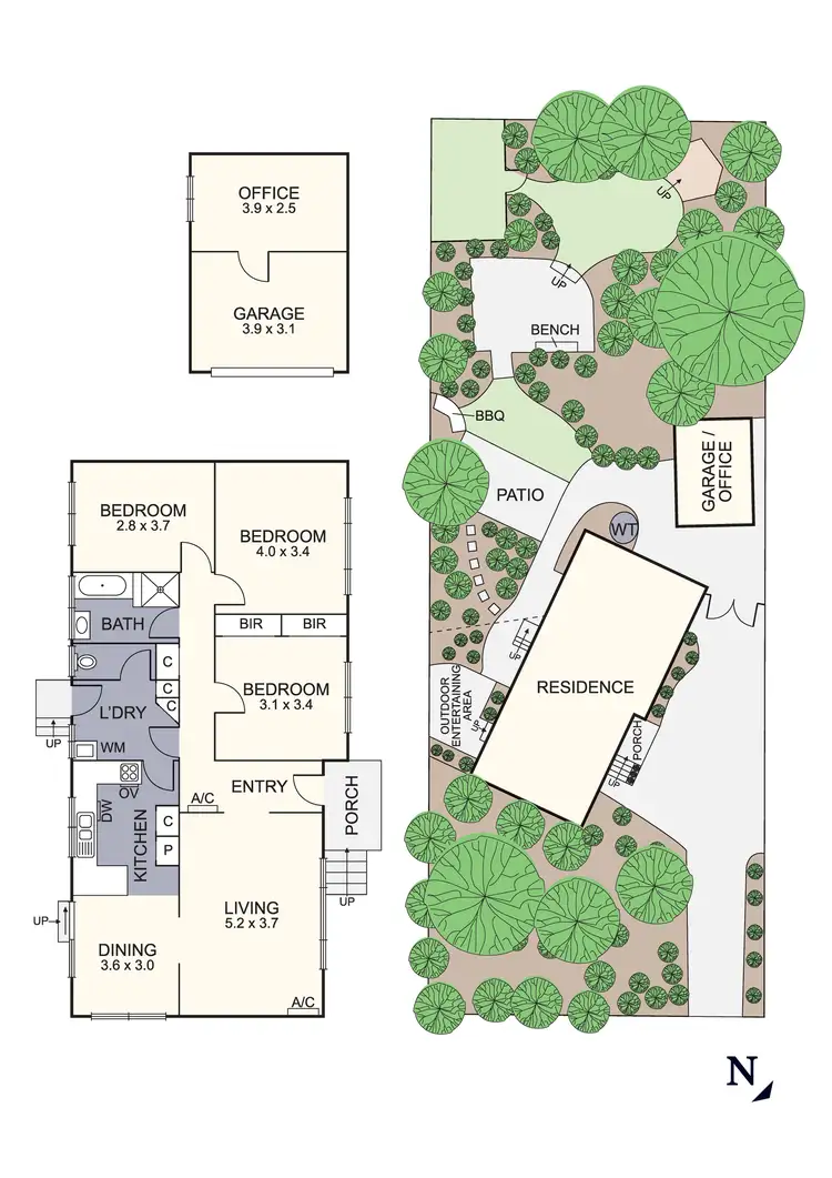 Floorplan of Homely house listing, 160 Eastfield Road, Croydon South VIC 3136