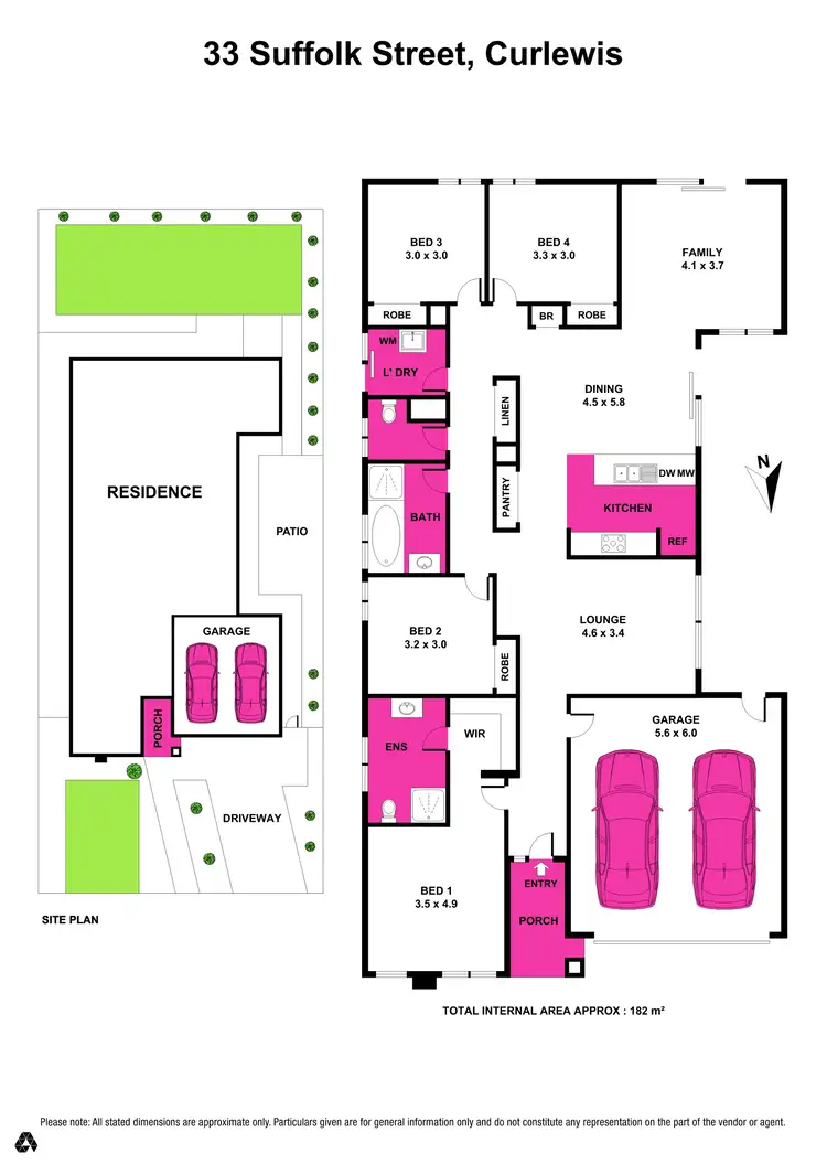 Floorplan of Homely house listing, 33 Suffolk Street, Curlewis VIC 3222