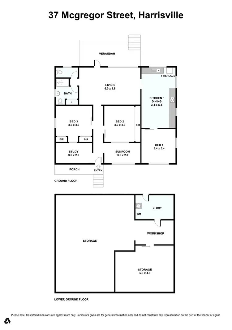Floorplan of Homely house listing, 37 McGregor Street, Harrisville QLD 4307