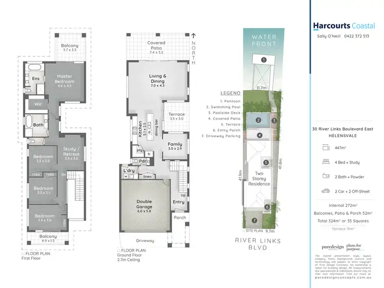 Floorplan of Homely house listing, 30 River Links Boulevard East, Helensvale QLD 4212