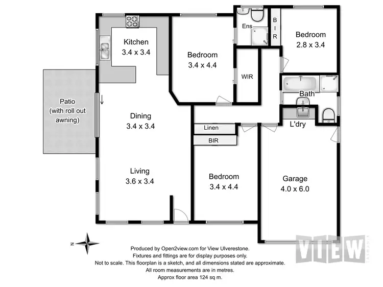 Floorplan of Homely unit listing, 2/14 Leven Street, Ulverstone TAS 7315