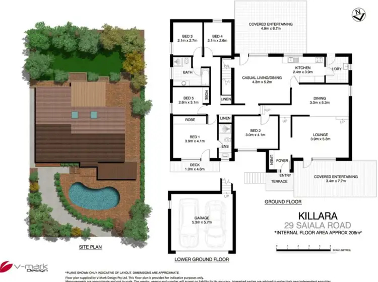 Floorplan of Homely house listing, 29 Saiala Rd, East Killara NSW 2071