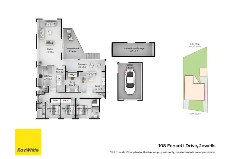 Floorplan of Homely house listing, 108 Fencott Drive, Jewells NSW 2280