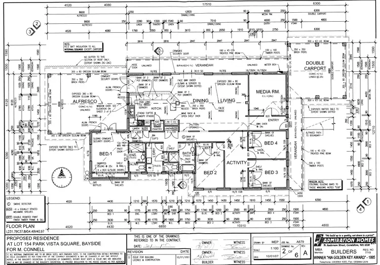 Floorplan of Homely house listing, 21 Parkvista Square, Drummond Cove WA 6532