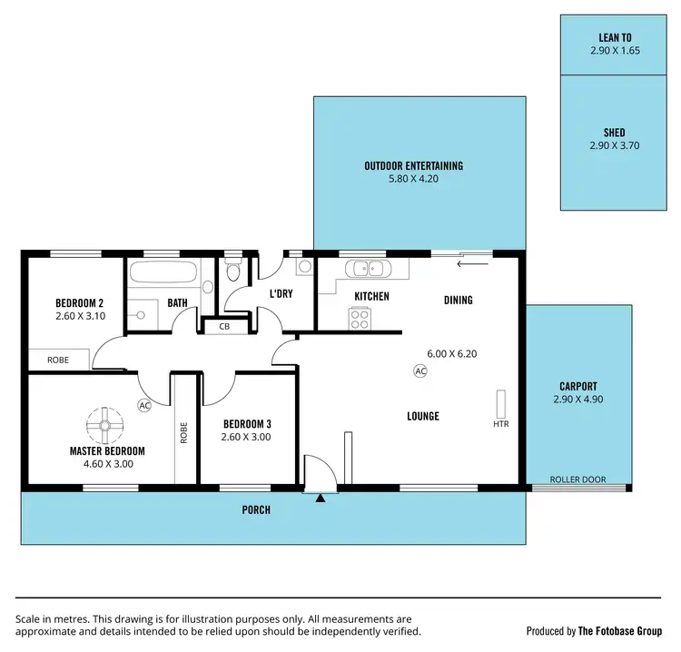 Floorplan of Homely house listing, 4 Armstrong Street, Sellicks Beach SA 5174