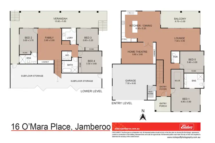 Floorplan of Homely house listing, 16 O'Mara Place, Jamberoo NSW 2533