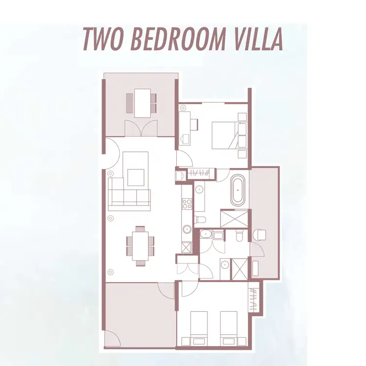 Floorplan of Homely villa listing, 116/42 Bunker Bay Road, Naturaliste WA 6281