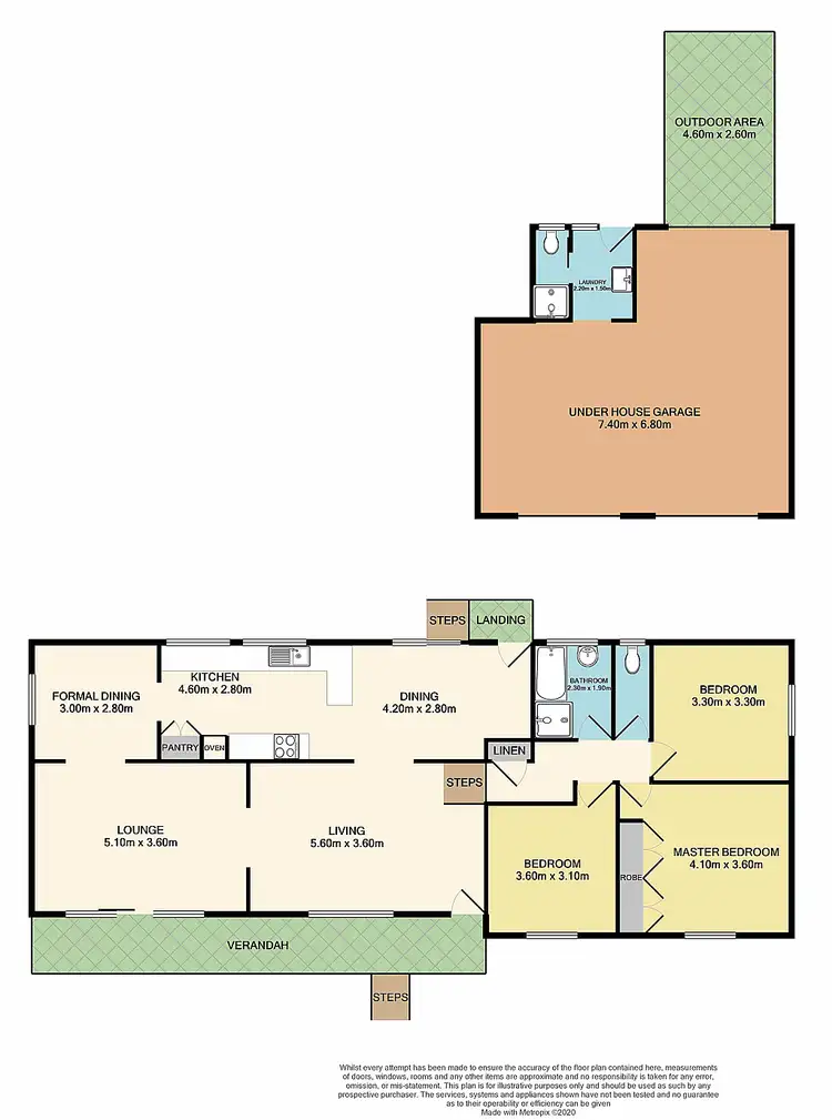 Floorplan of Homely house listing, 3 Bedford Street, Metford NSW 2323