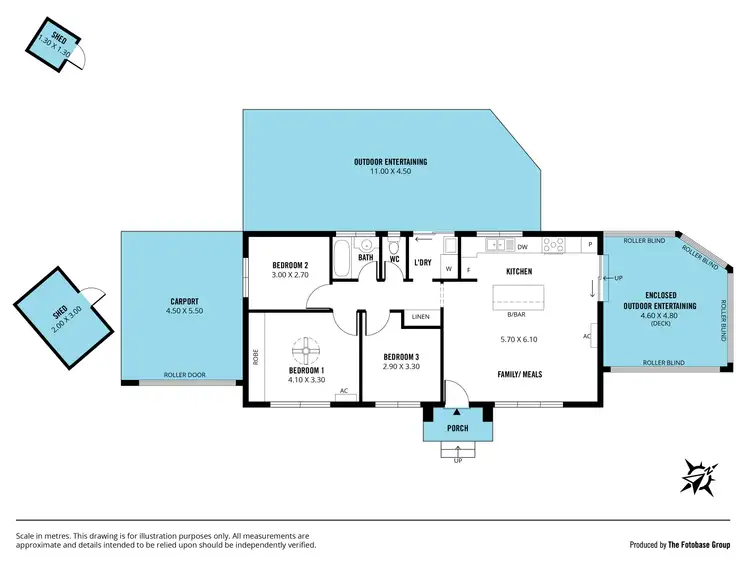 Floorplan of Homely house listing, 15 Dickerson Crescent, Trott Park SA 5158