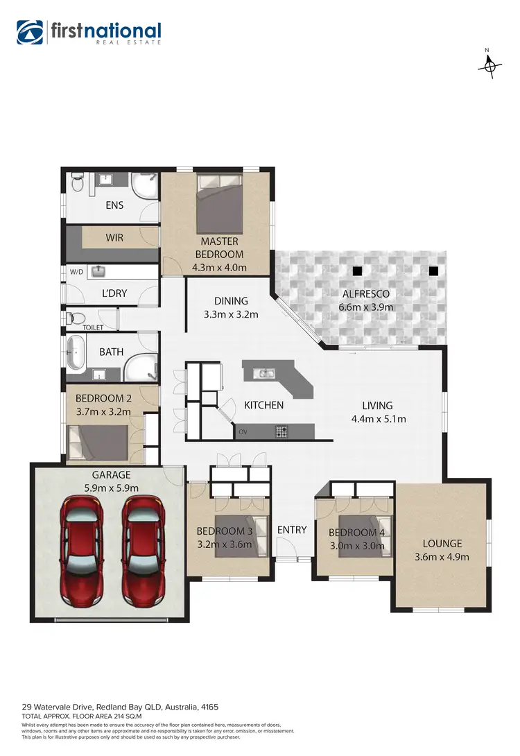 Floorplan of Homely house listing, 29 Watervale Drive, Redland Bay QLD 4165