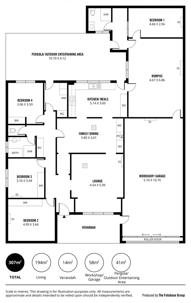 Floorplan of Homely house listing, 63 Newton Road, Newton SA 5074