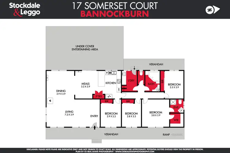 Floorplan of Homely house listing, 17 Somerset Court, Bannockburn VIC 3331