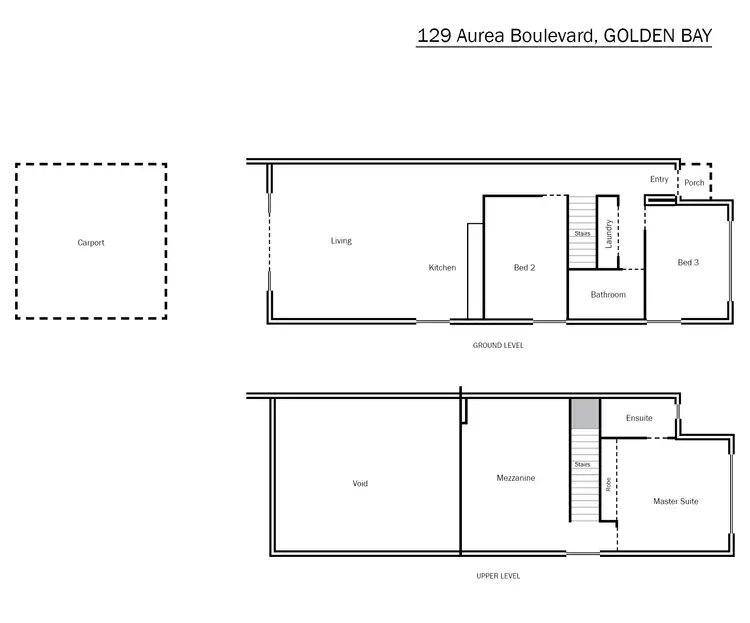 Floorplan of Homely house listing, 129 Aurea Boulevard, Golden Bay WA 6174