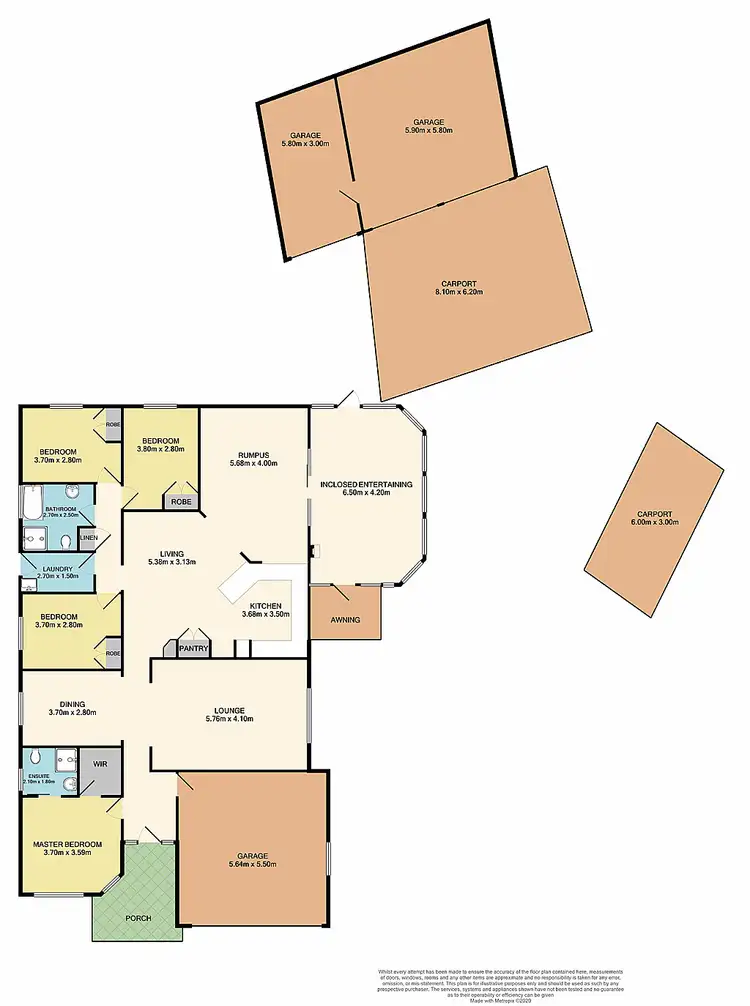 Floorplan of Homely house listing, 16 Jacaranda Close, Aberglasslyn NSW 2320