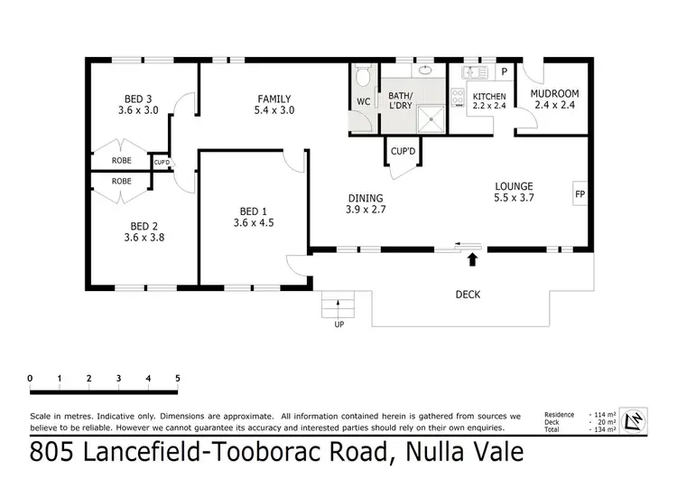 Floorplan of Homely rural property listing, 805 Lancefield Tooborac Road, Nulla Vale VIC 3435