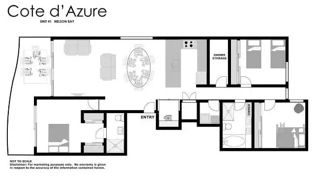 Floorplan of Homely house listing, 41-61 Donald Street, Nelson Bay NSW 2315