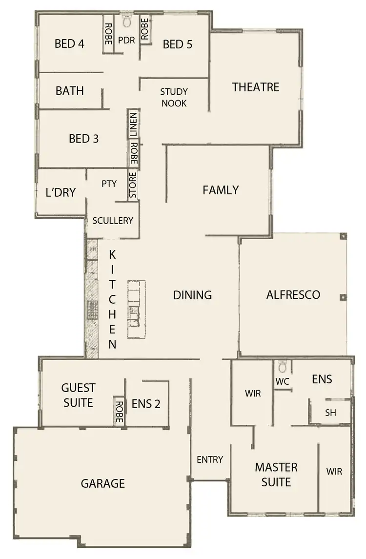 Floorplan of Homely house listing, 61 Morfitt Street, Mandurah WA 6210