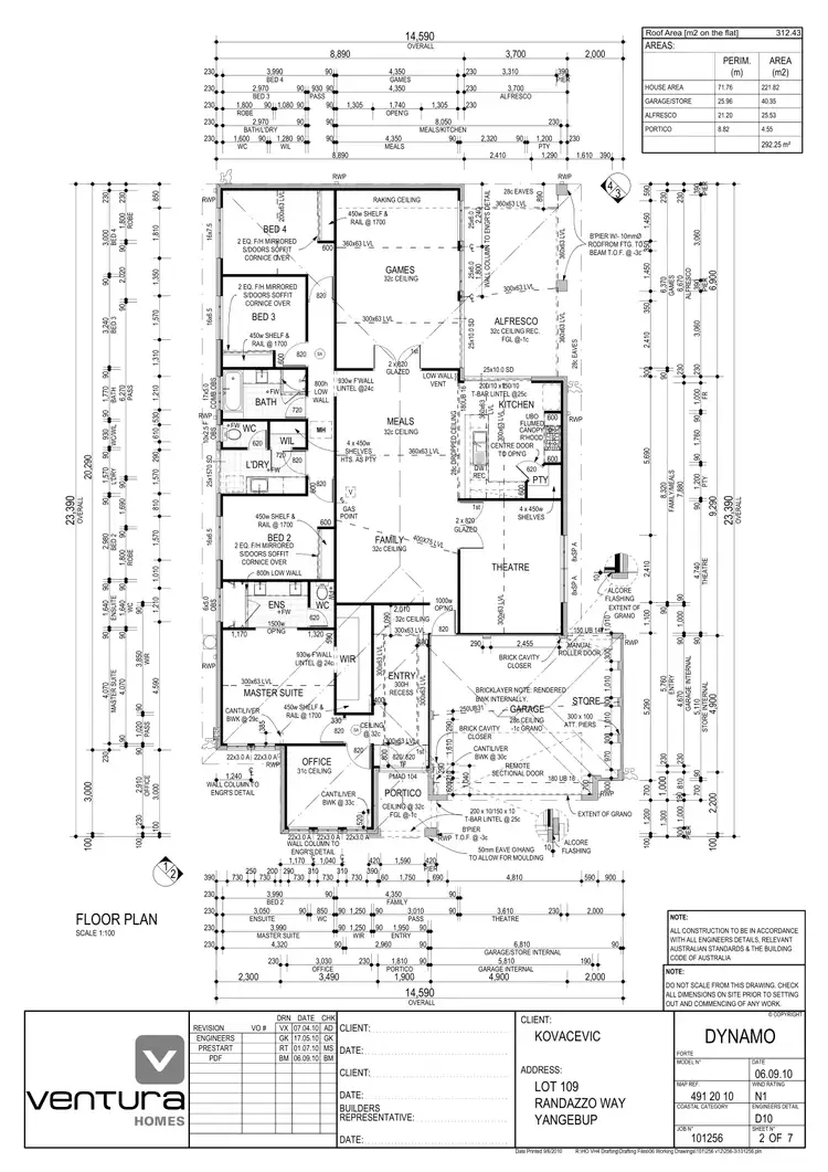 Floorplan of Homely house listing, 22 Randazzo Way, Yangebup WA 6164