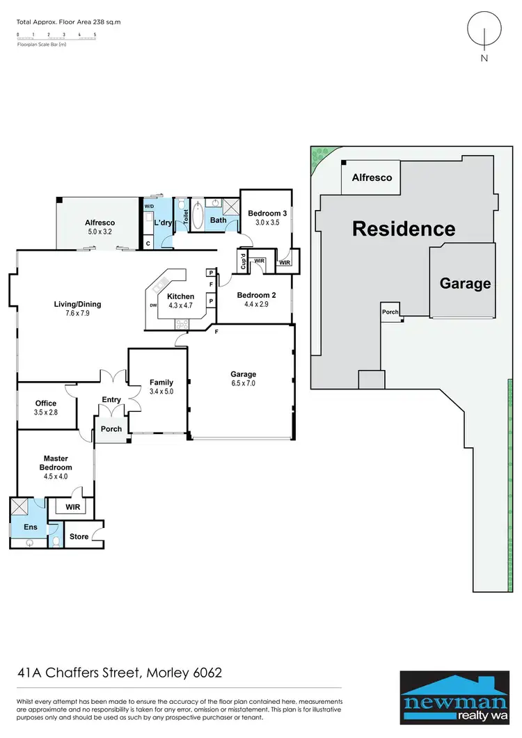 Floorplan of Homely house listing, 41a Chaffers Street, Morley WA 6062
