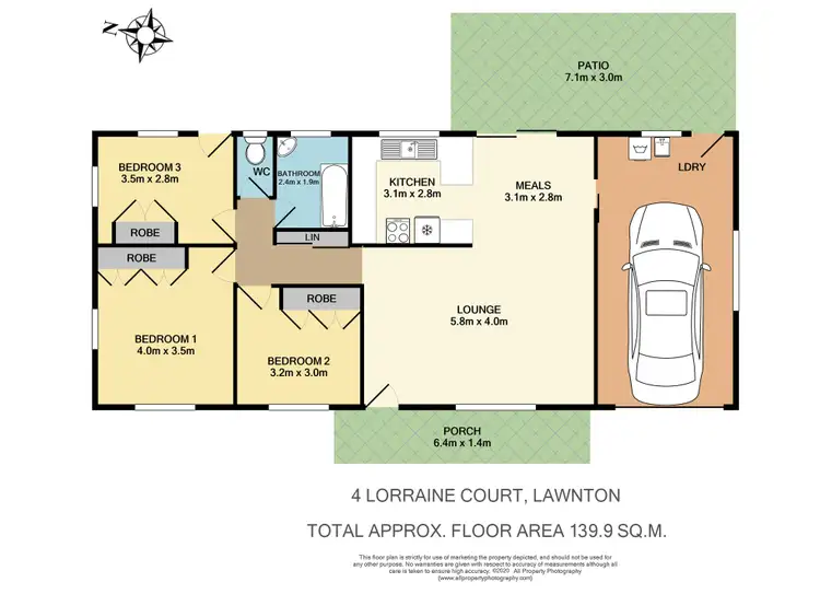 Floorplan of Homely house listing, 4 Lorraine Court, Lawnton QLD 4501