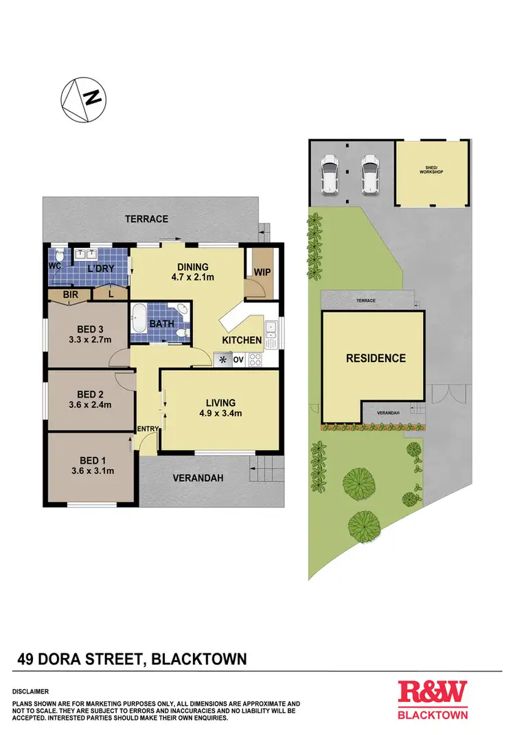 Floorplan of Homely house listing, 49 Dora Street, Blacktown NSW 2148