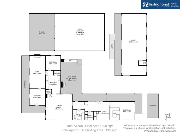 Floorplan of Homely house listing, 131 Main Street, Kempton TAS 7030