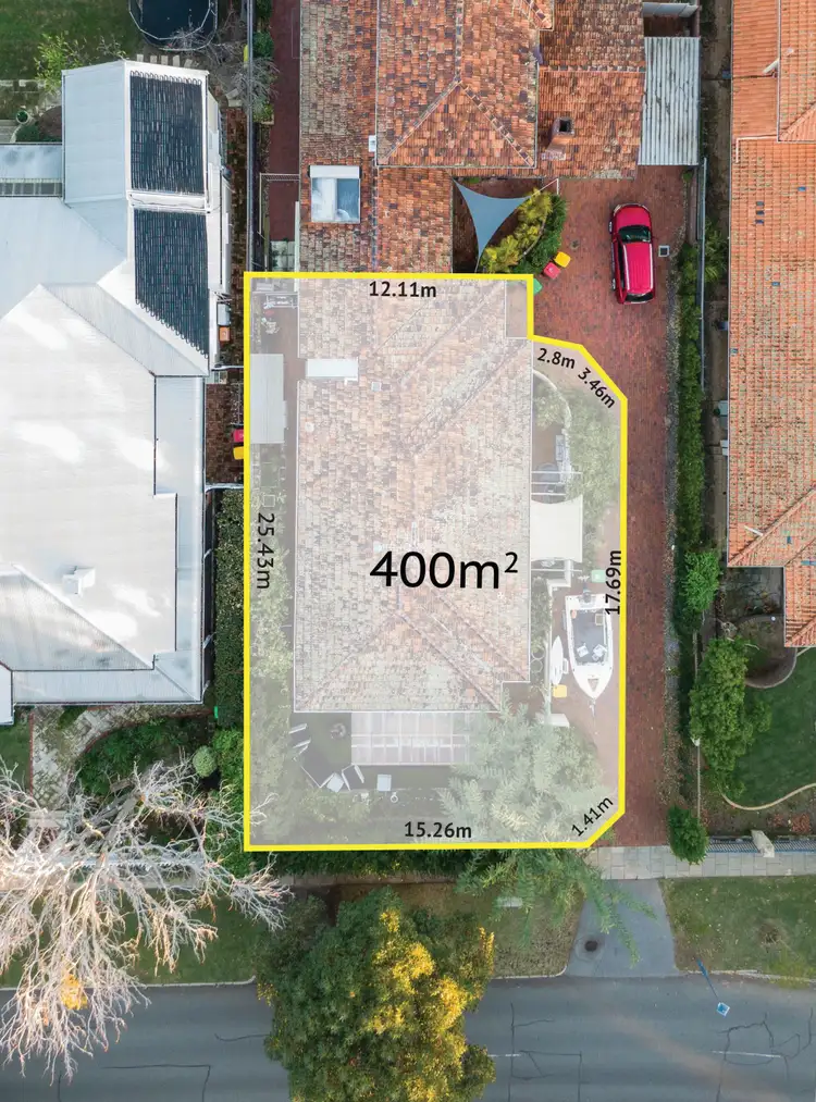 Floorplan of Homely house listing, 1/2 Melvista Avenue, Claremont WA 6010