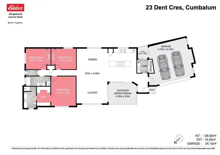 Floorplan of Homely house listing, 23 Dent Crescent, Cumbalum NSW 2478