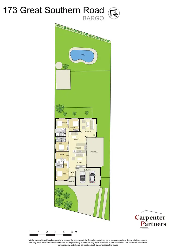 Floorplan of Homely house listing, 173 Great Southern Road, Bargo NSW 2574