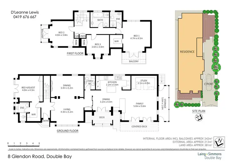 Floorplan of Homely house listing, 8 Glendon Road, Double Bay NSW 2028